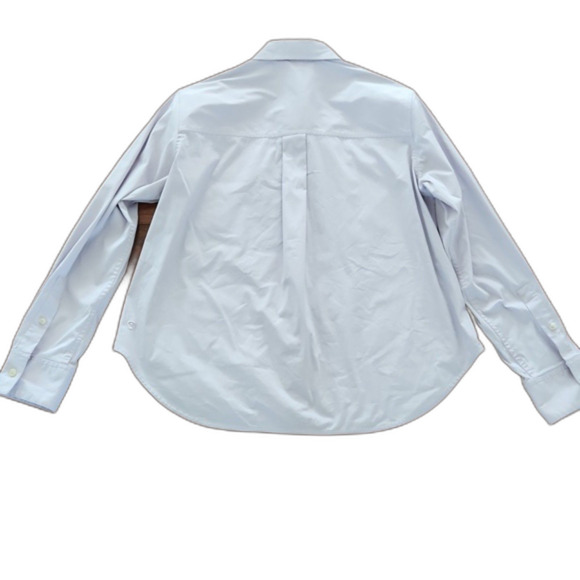 Lululemon Relaxed-Fit Cotton-Blend Poplin Button-Down Shirt, LILE, Sz S, W3HLCS - Picture 7 of 11